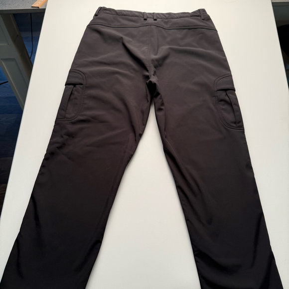 FREE SOLDIER Tactical Fleece-Lined Outdoor Pants – Black, Men’s Size 36/30 - Picture 2 of 6